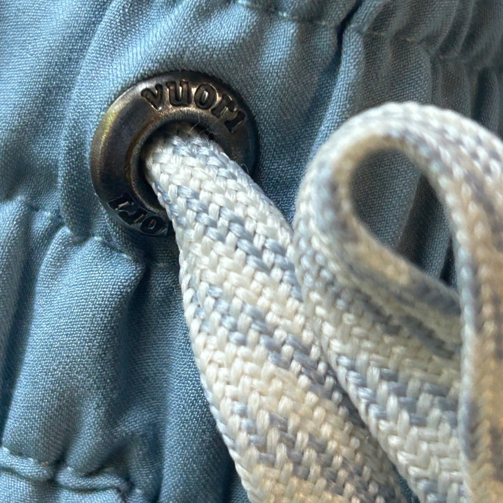 Vuori Clementine 2.0 Running Shorts S Blue Grey Zip Pocket VW304 - Picture 4 of 6